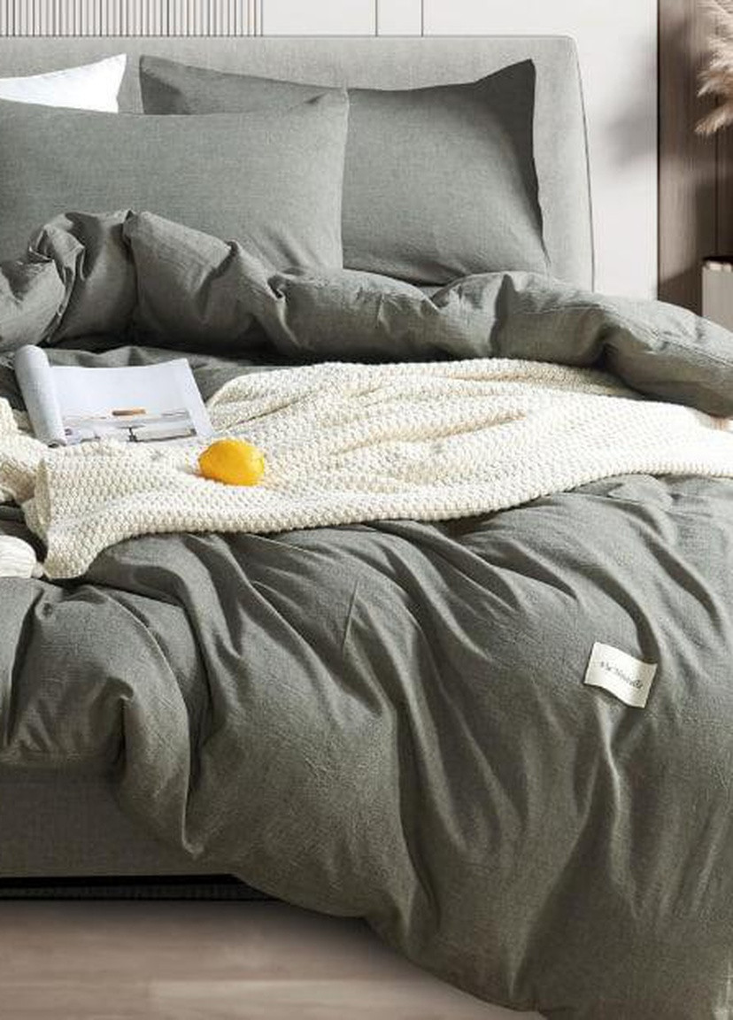 Постільна білизна сімейна варена бавовна 155х210 см (W3F) Vie Nouvelle Washed Cotton (253753750)