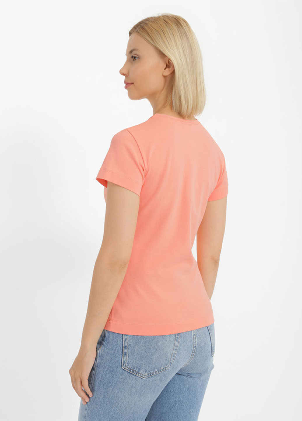 Персикова літня футболка Promin
