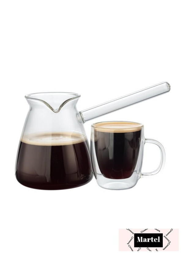 Стеклянная турка для приготовления кофе, 550 мл Martel (232990492)