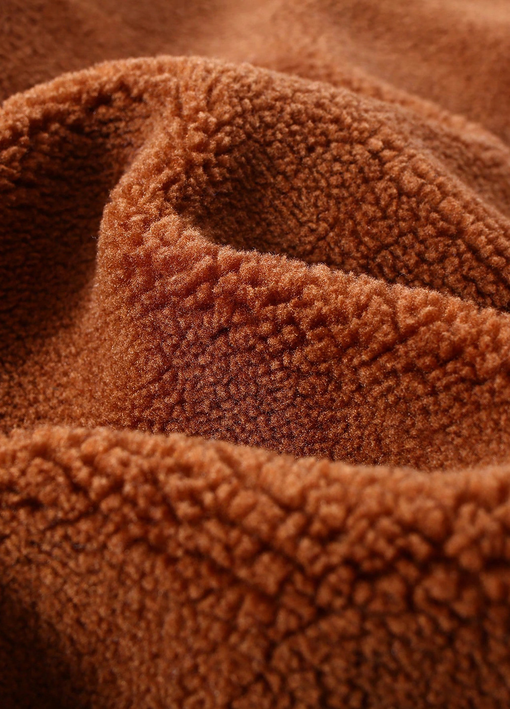 Коричнева зимня куртка SHEIN