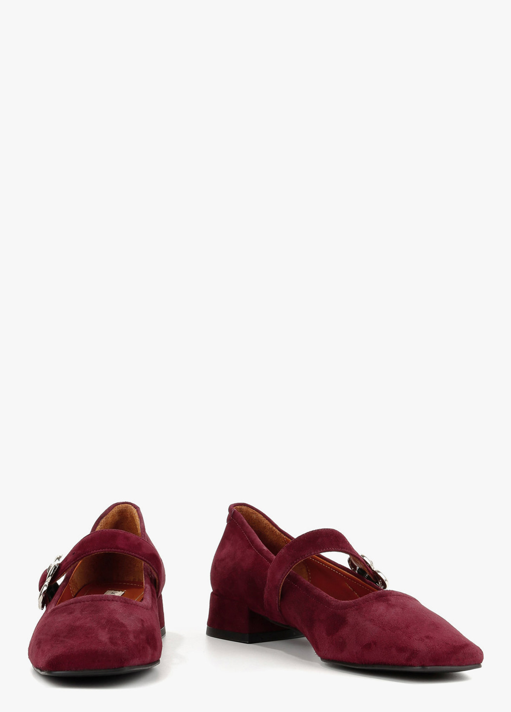 Le'BERDES Туфли мери джейн бордовый з натуральная замша, украина — демисезон (328003909)