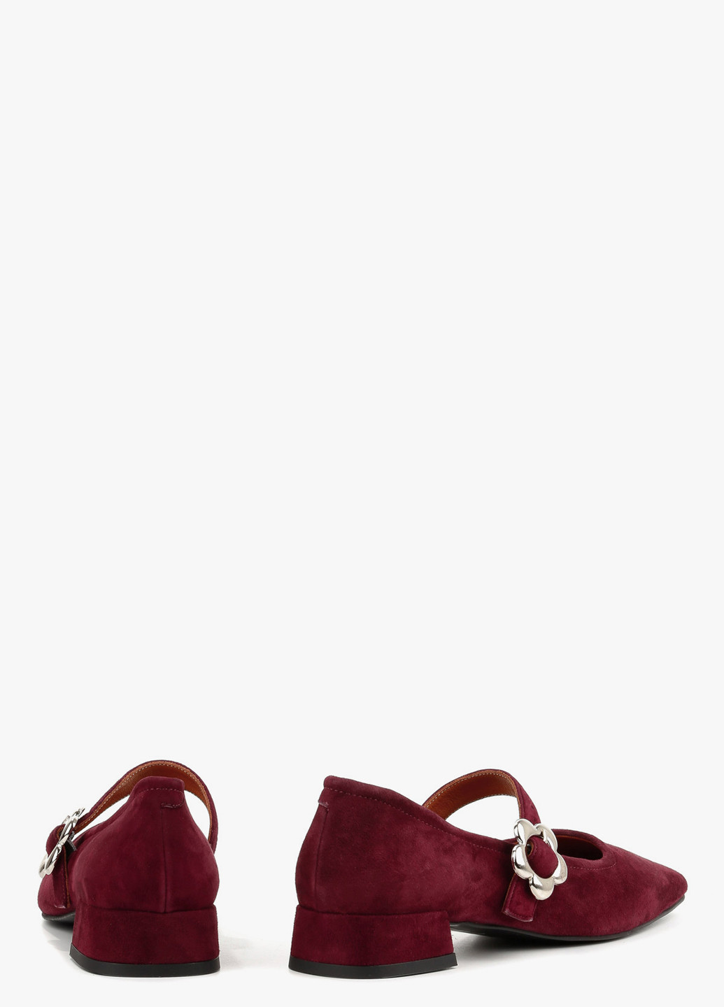 Le'BERDES Туфли мери джейн бордовый з натуральная замша, украина — демисезон (328003909)