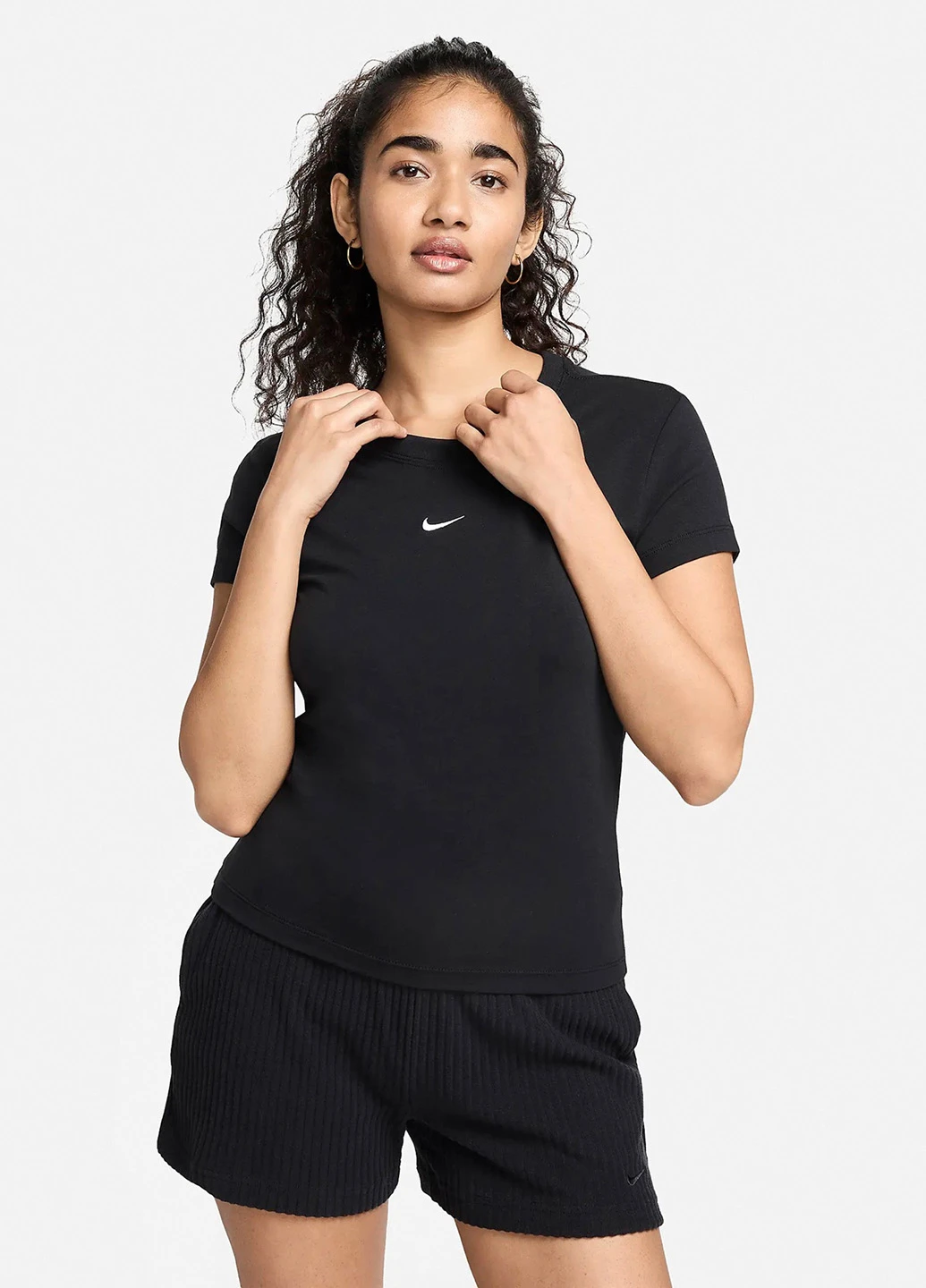 Футболка Nike Nike W NSW CHLL KNT MD CRP - (368861542)