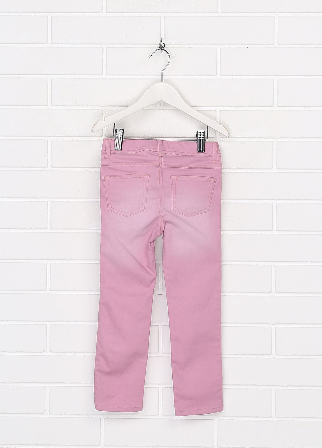 Сиреневые демисезонные зауженные джинсы H&M