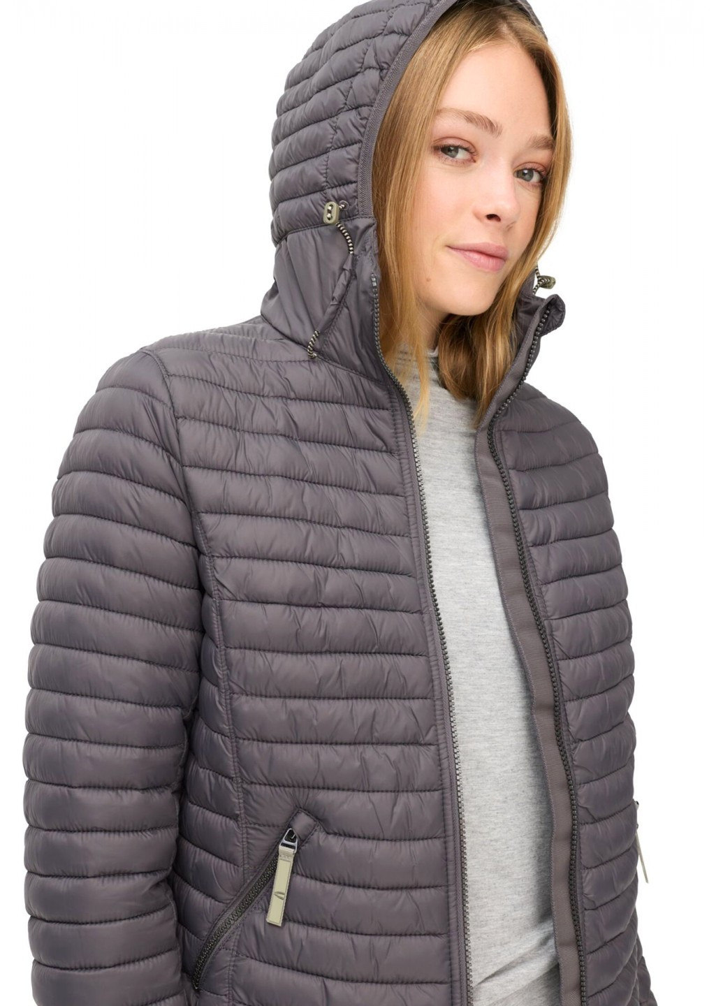 Серая демисезонная куртка Camel Active Blouson