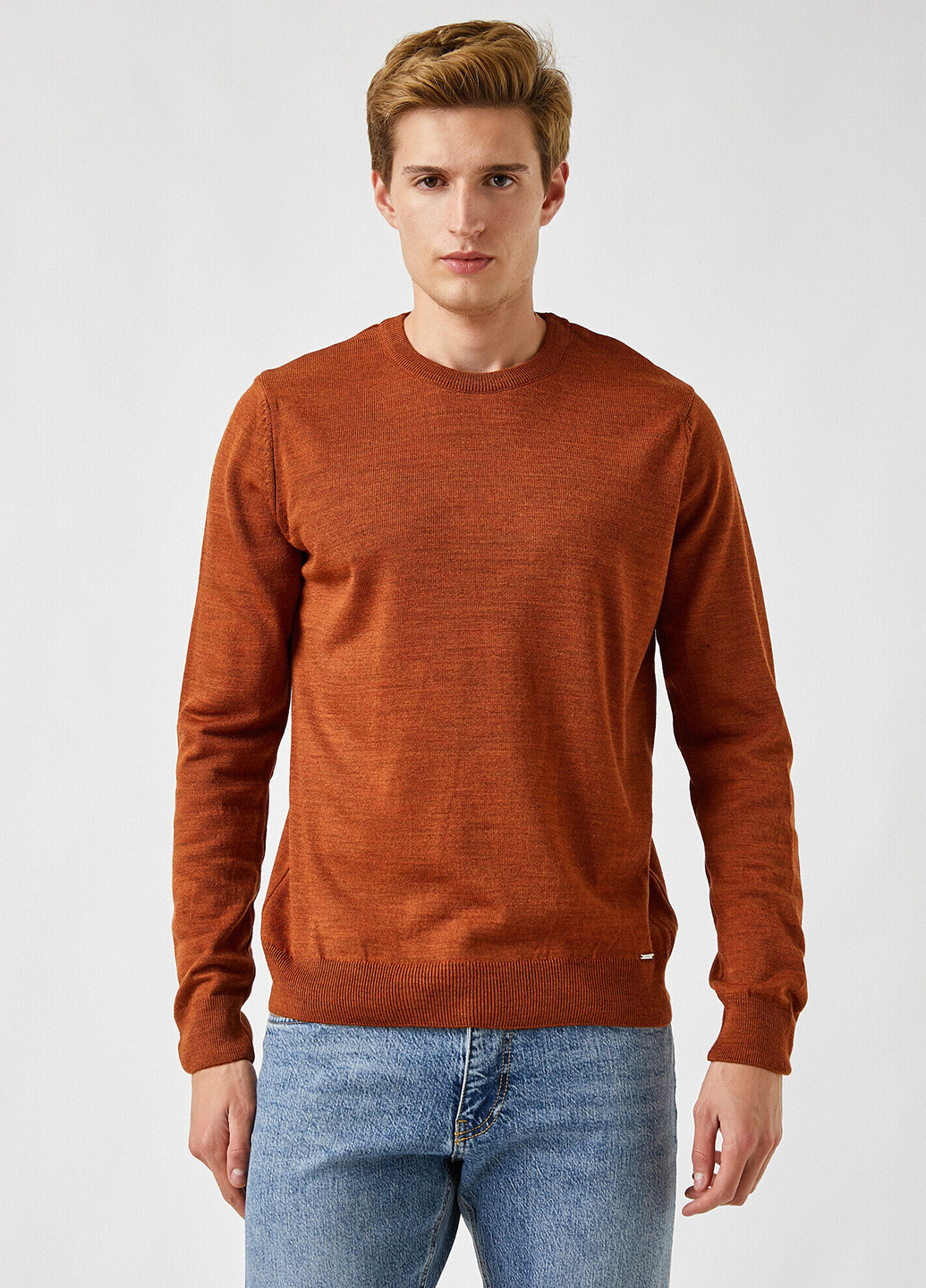 Терракотовый демисезонный джемпер джемпер KOTON