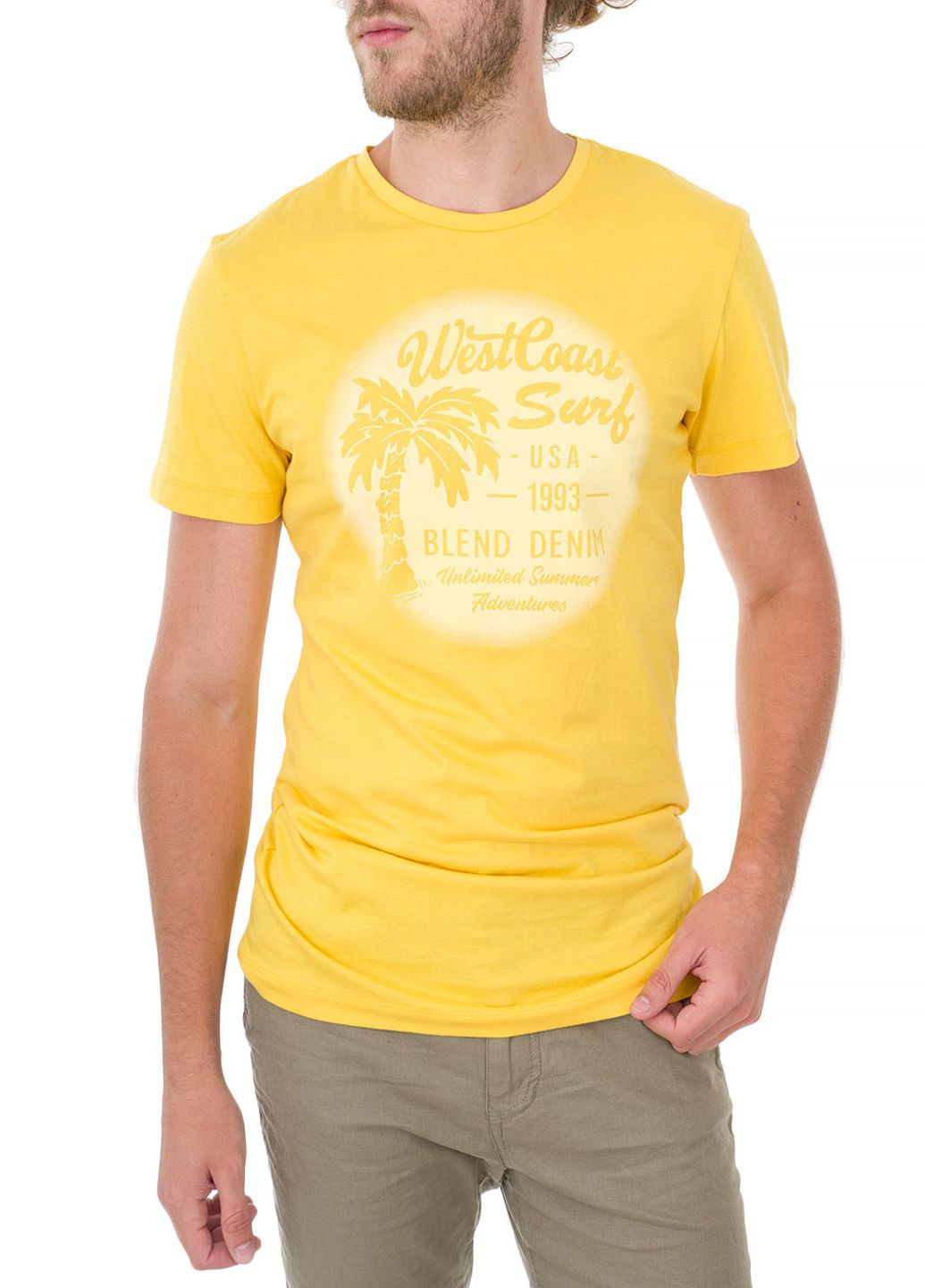 Жовта футболка Blend