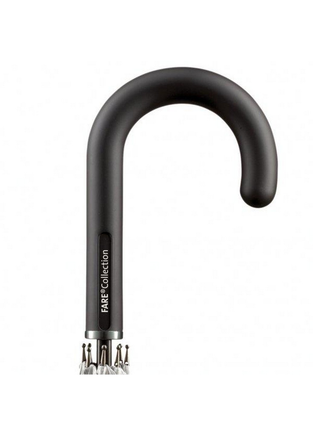 Сіра парасолька-тростина жіночий двосторонній напівавтомат FARE (255375594)