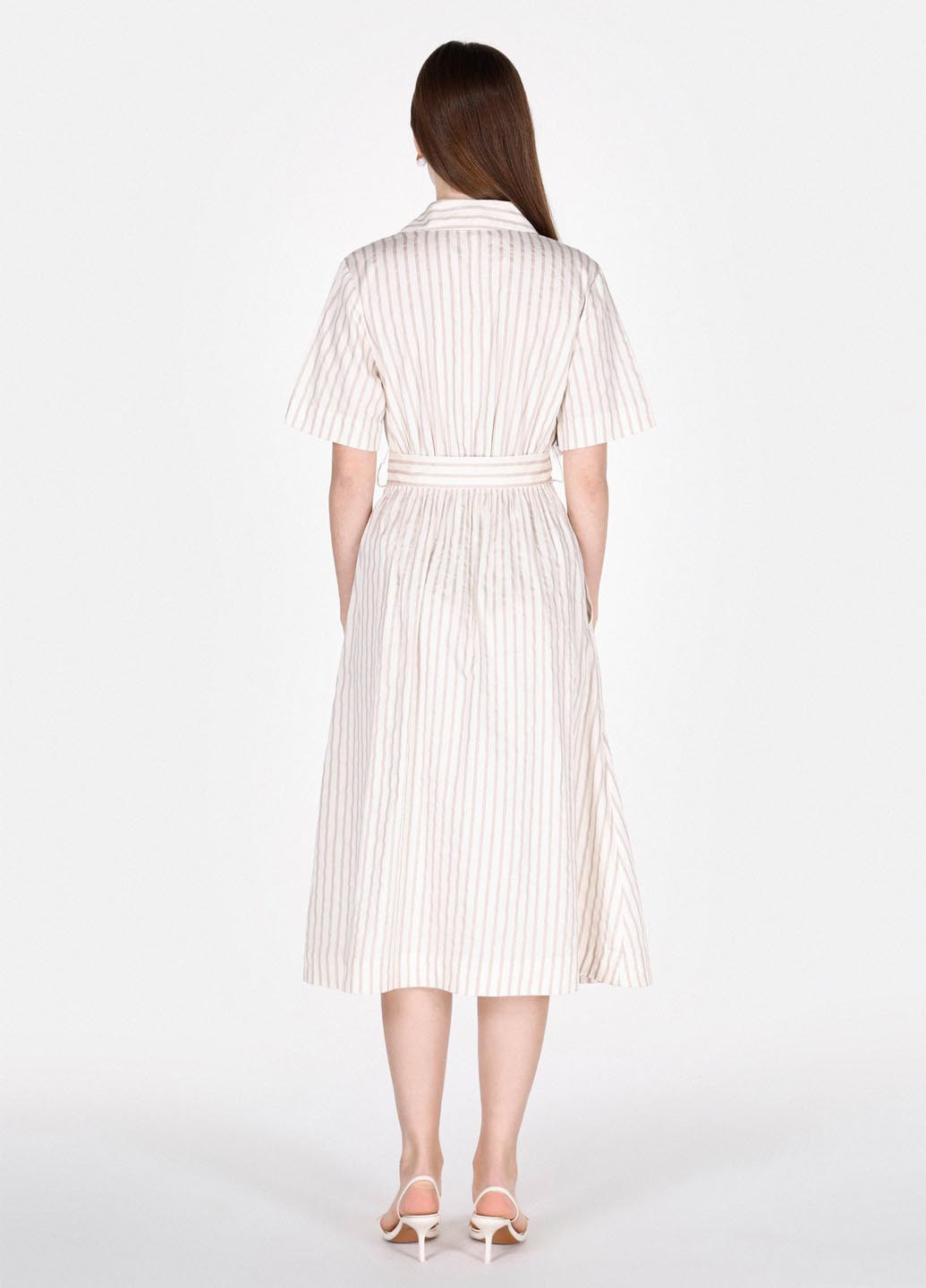 Комбінована кежуал сукня сукня-сорочка Colin's в смужку