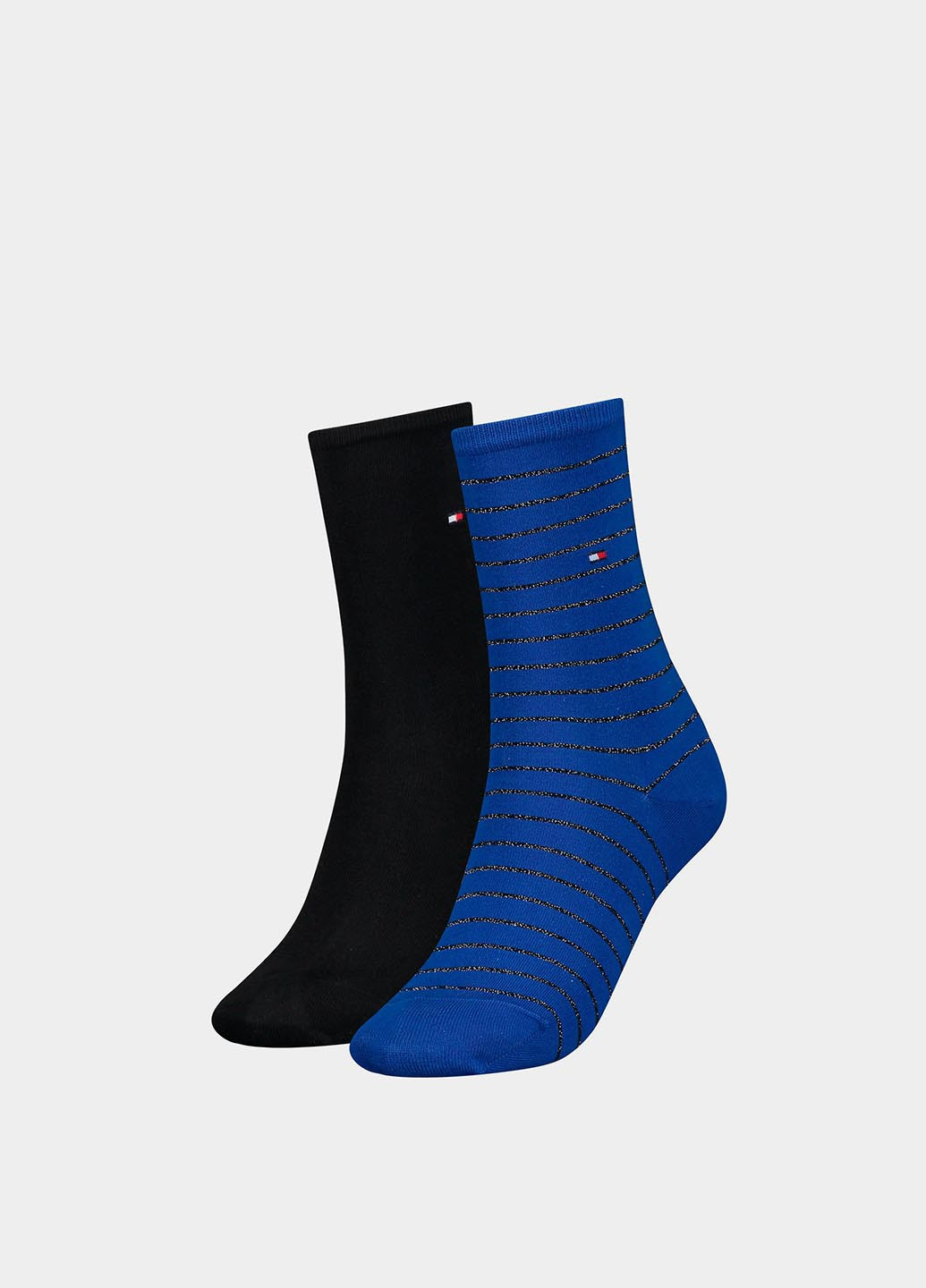 Комбіновані шкарпетки (2 пари) Tommy Hilfiger смужки (328710994)