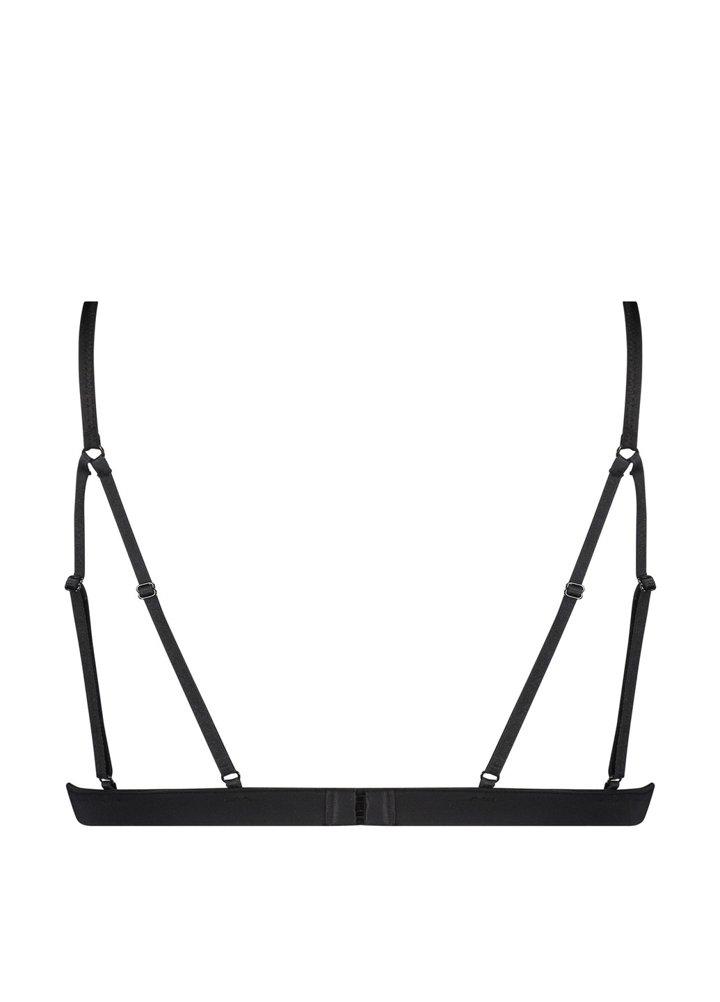 Чорний бралетт бюстгальтер Hunkemoller без кісточок поліамід