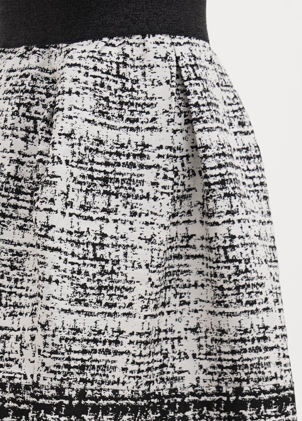 Черно-белая кэжуал юбка Made in Italy колокол