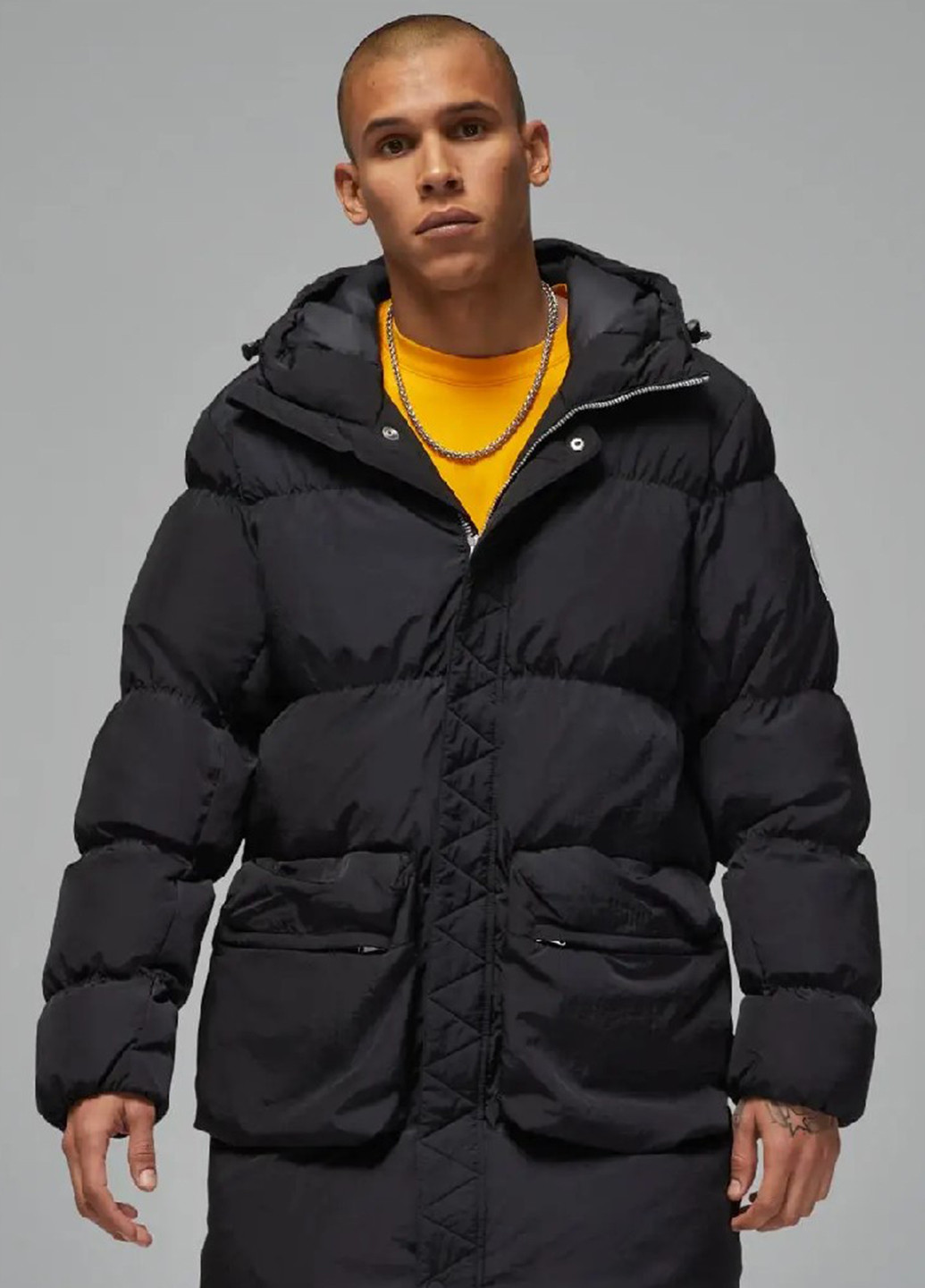 Чорна зимня куртка dq7346-010 Jordan M J ESS STMT PARKA