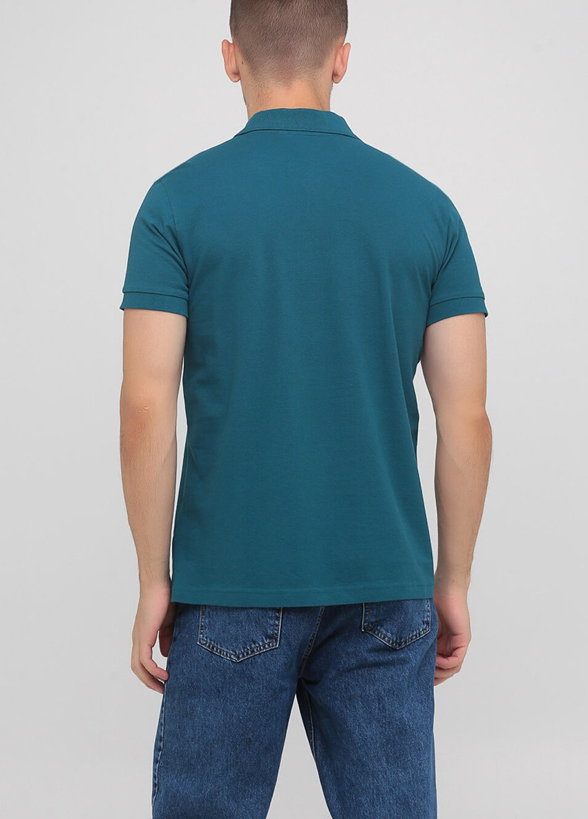 Изумрудная футболка-мужское премиальное хлопковое поло с коротким рукавом для мужчин Stedman однотонная