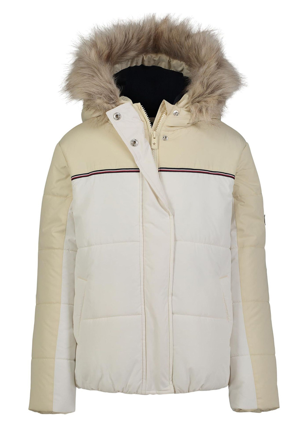 Белая зимняя куртка Tommy Hilfiger