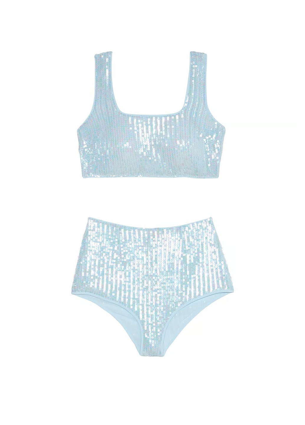 Блакитна всесезон піжама (топ, шорти) топ + шорти Victoria's Secret