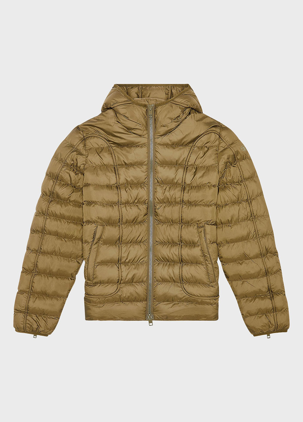 Оливкова (хакі) зимня куртка Diesel