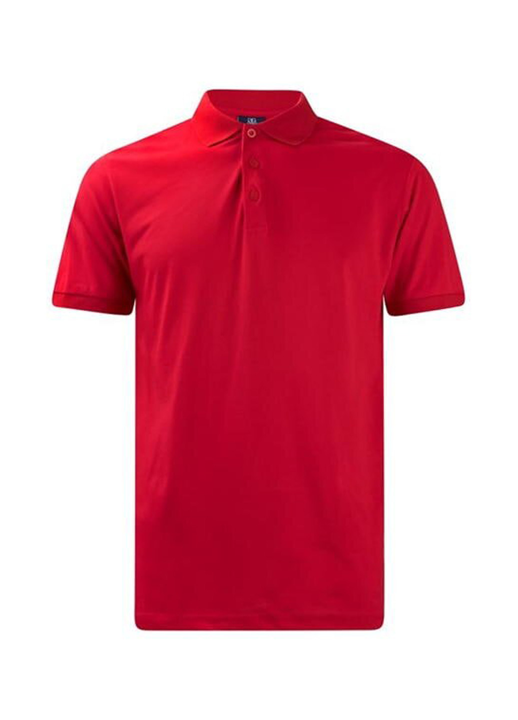 Красная футболка-поло для мужчин Giorgio однотонная