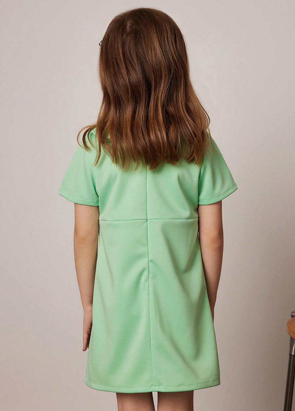 Светло-зелёное платье SHEIN (346395884)