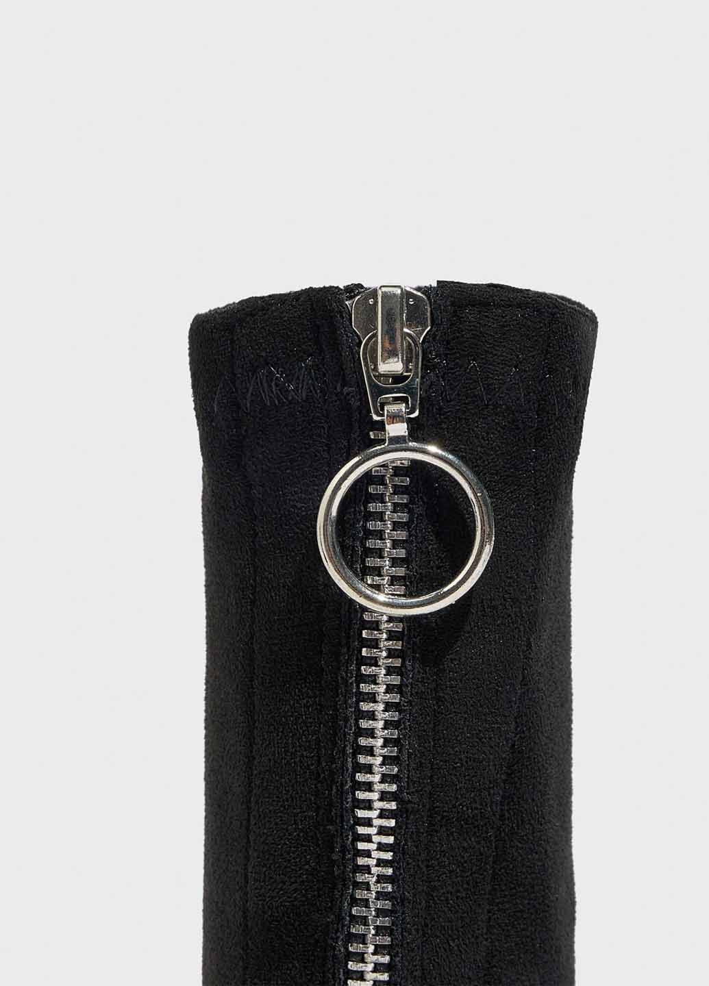 Черные демисезонная ботильоны SHEIN