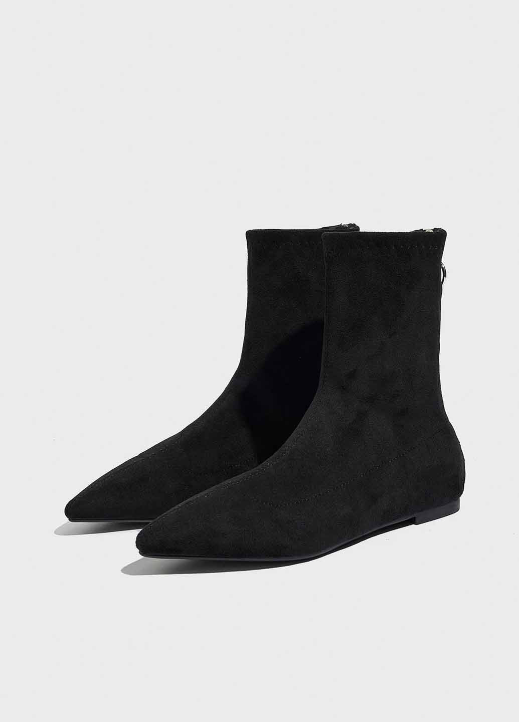 Черные демисезонная ботильоны SHEIN