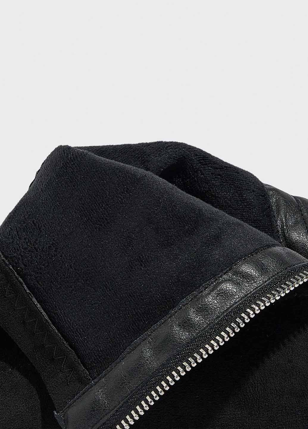 Черные демисезонная ботильоны SHEIN