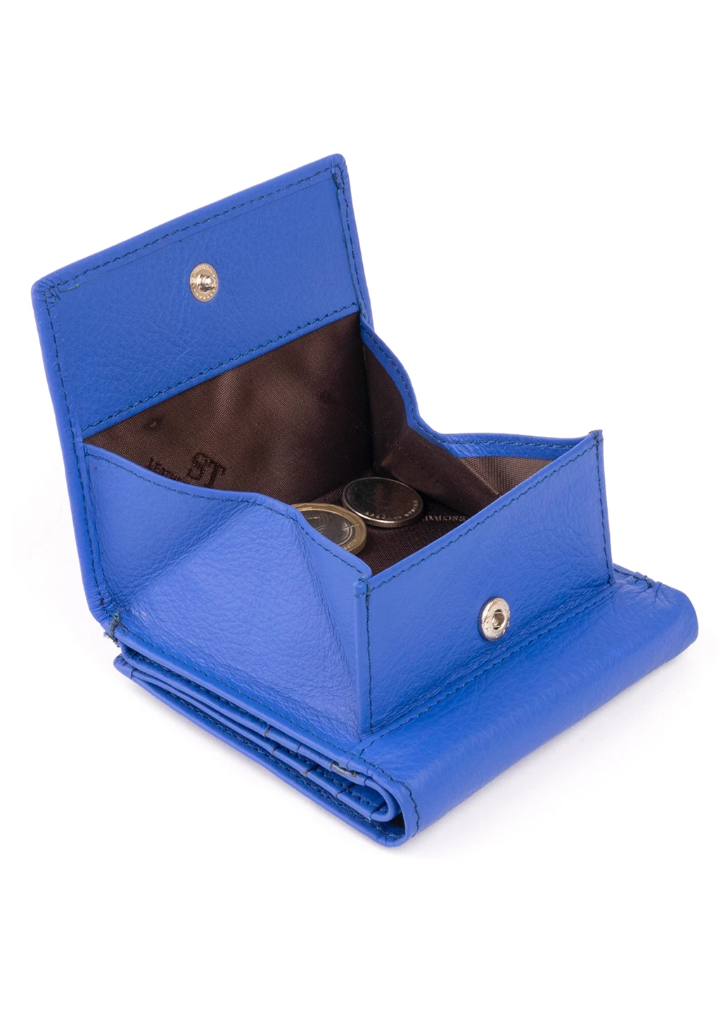 Жіночий шкіряний гаманець 10х9х1,3 см st leather (252133382)