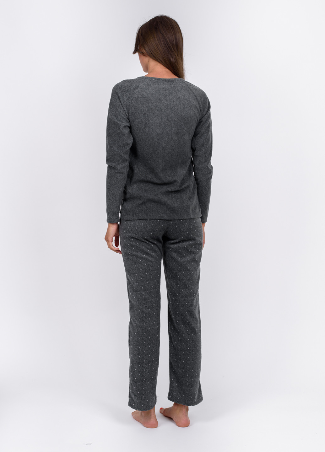 Темно-серая всесезон пижама (лонгслив, брюки) лонгслив + брюки Women'secret