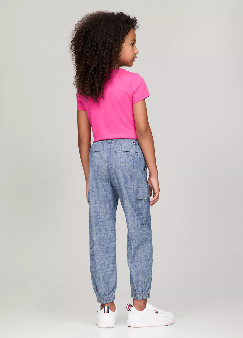 Розовая летняя футболка Tommy Hilfiger