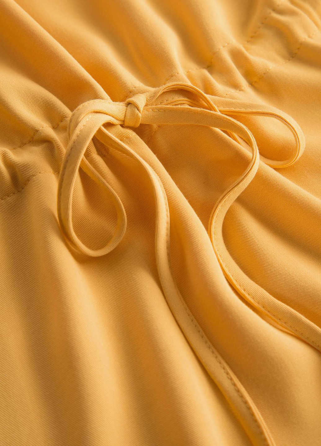 Желтое кэжуал платье платье-футболка Orsay однотонное