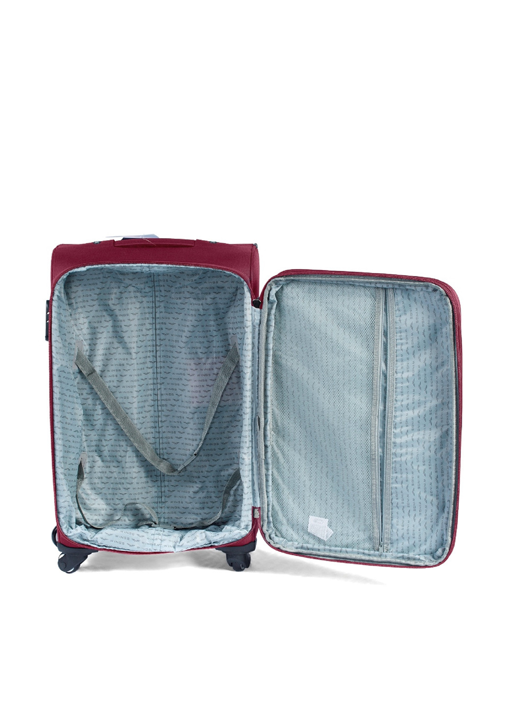 Валіза тканинна мала 55 см Wings 6802 (172948390)
