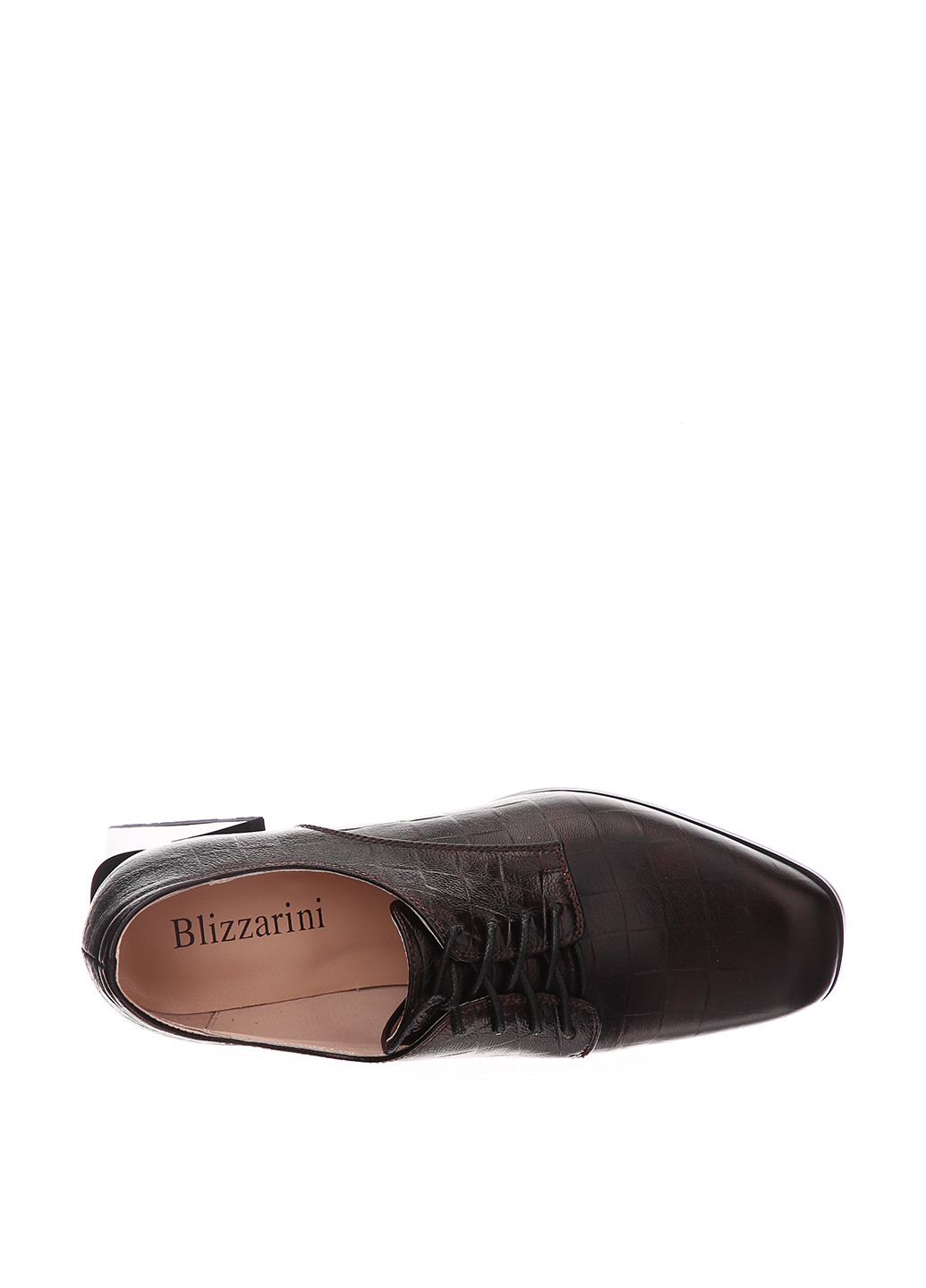 Туфли Blizzarini на среднем каблуке с тиснением