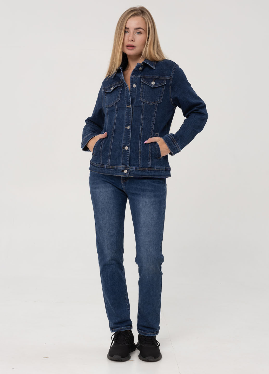 Синяя демисезонная куртка Icon