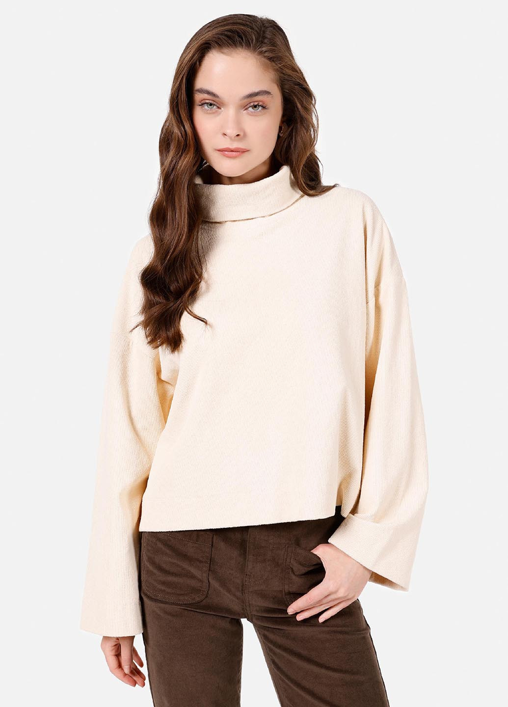 Світло-бежевий демісезонний светр Colin's