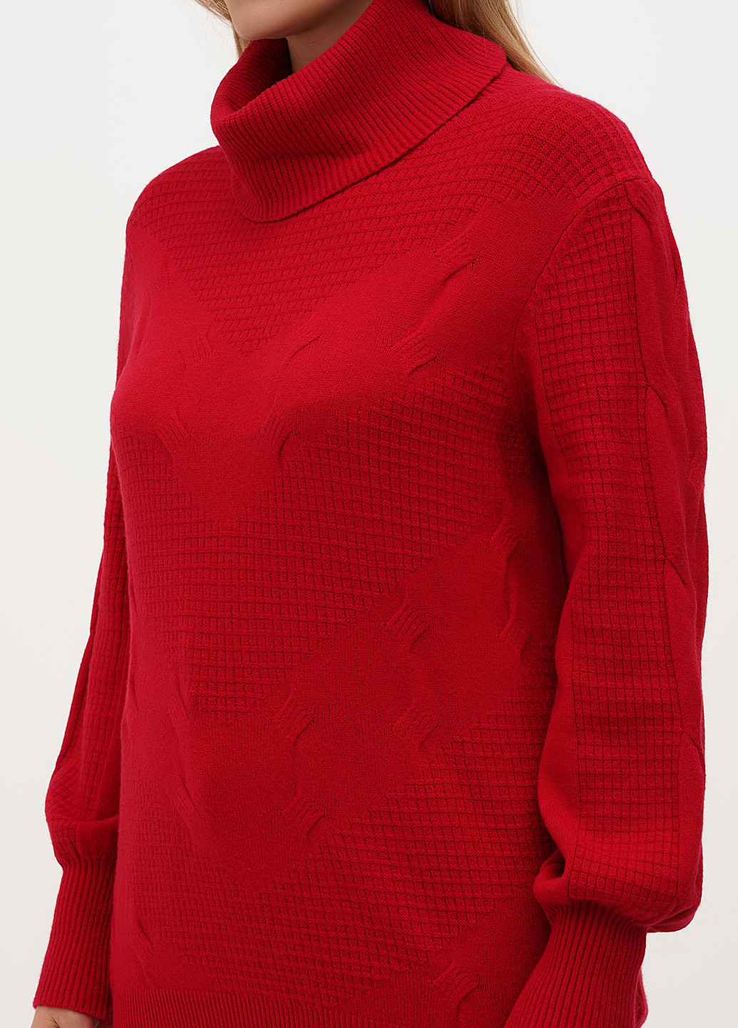 Червоний демісезонний светр Anne