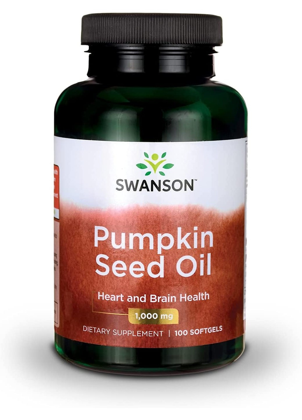Олія насіння гарбуза Pumpkin Seed Oil 1000 mg 100 капсул Swanson (255409538)