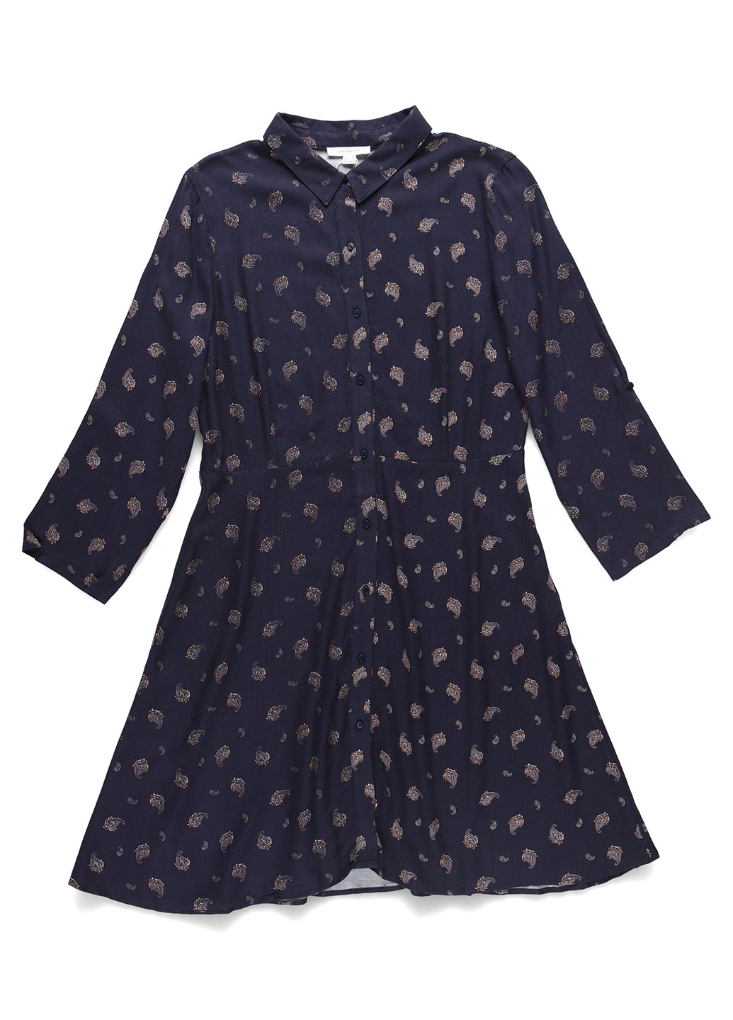 Темно-синя кежуал сукня сукня-сорочка Springfield турецькі огірки