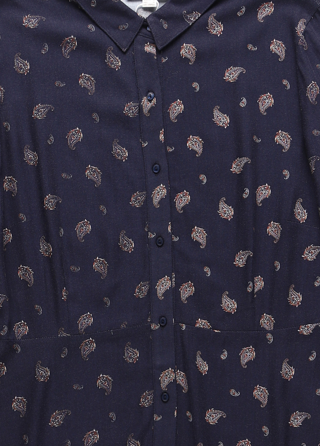 Темно-синя кежуал сукня сукня-сорочка Springfield турецькі огірки