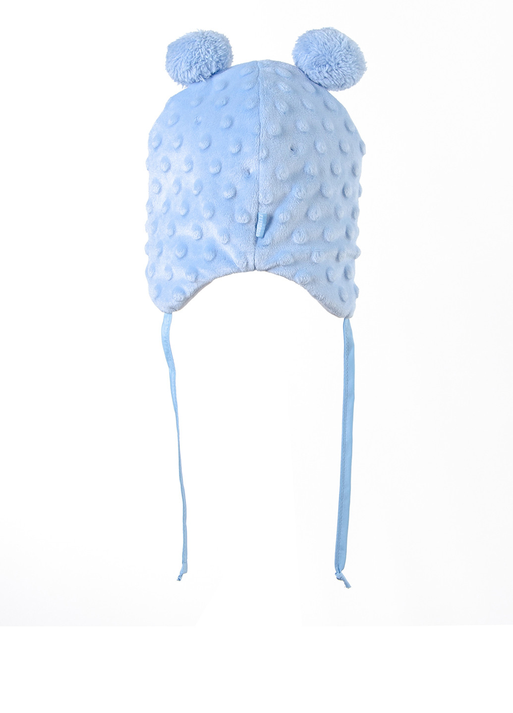 Шапка Klimani шапка ушанка однотонная голубая кэжуал флис