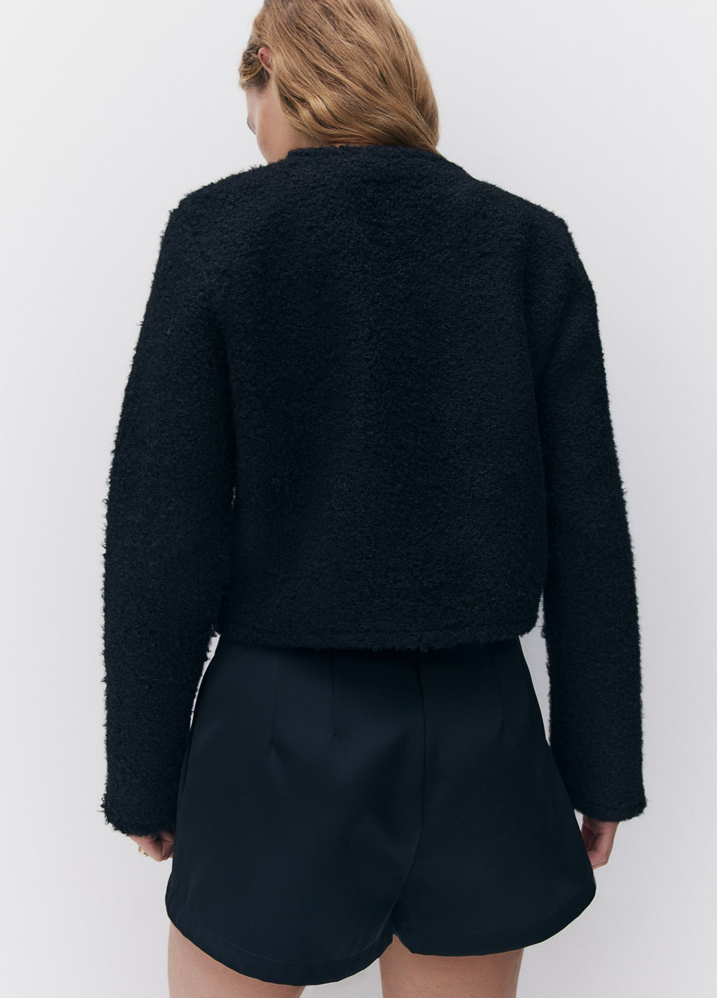 Черный демисезонный кардиган H&M