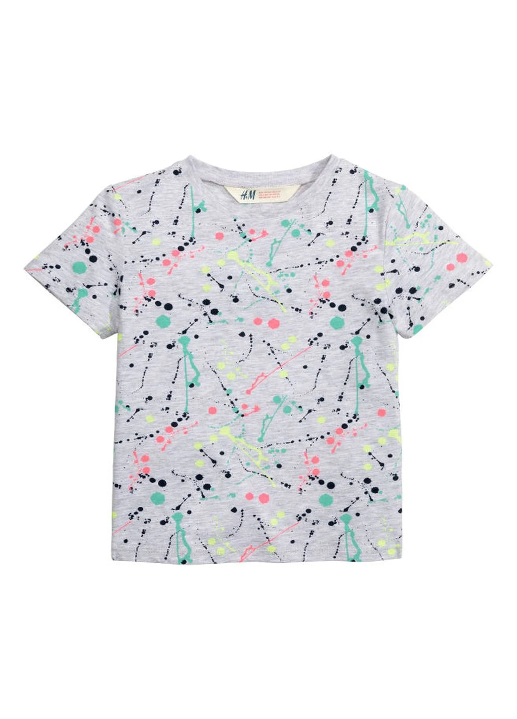Серая демисезонная футболка H&M