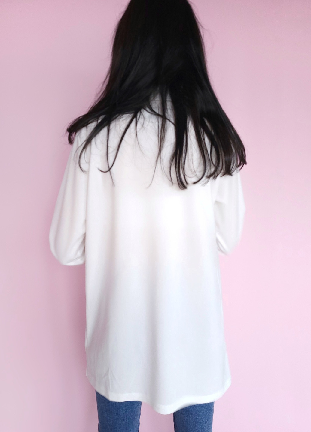 Пиджак-накидка женский  Белый Boohoo (256019667)