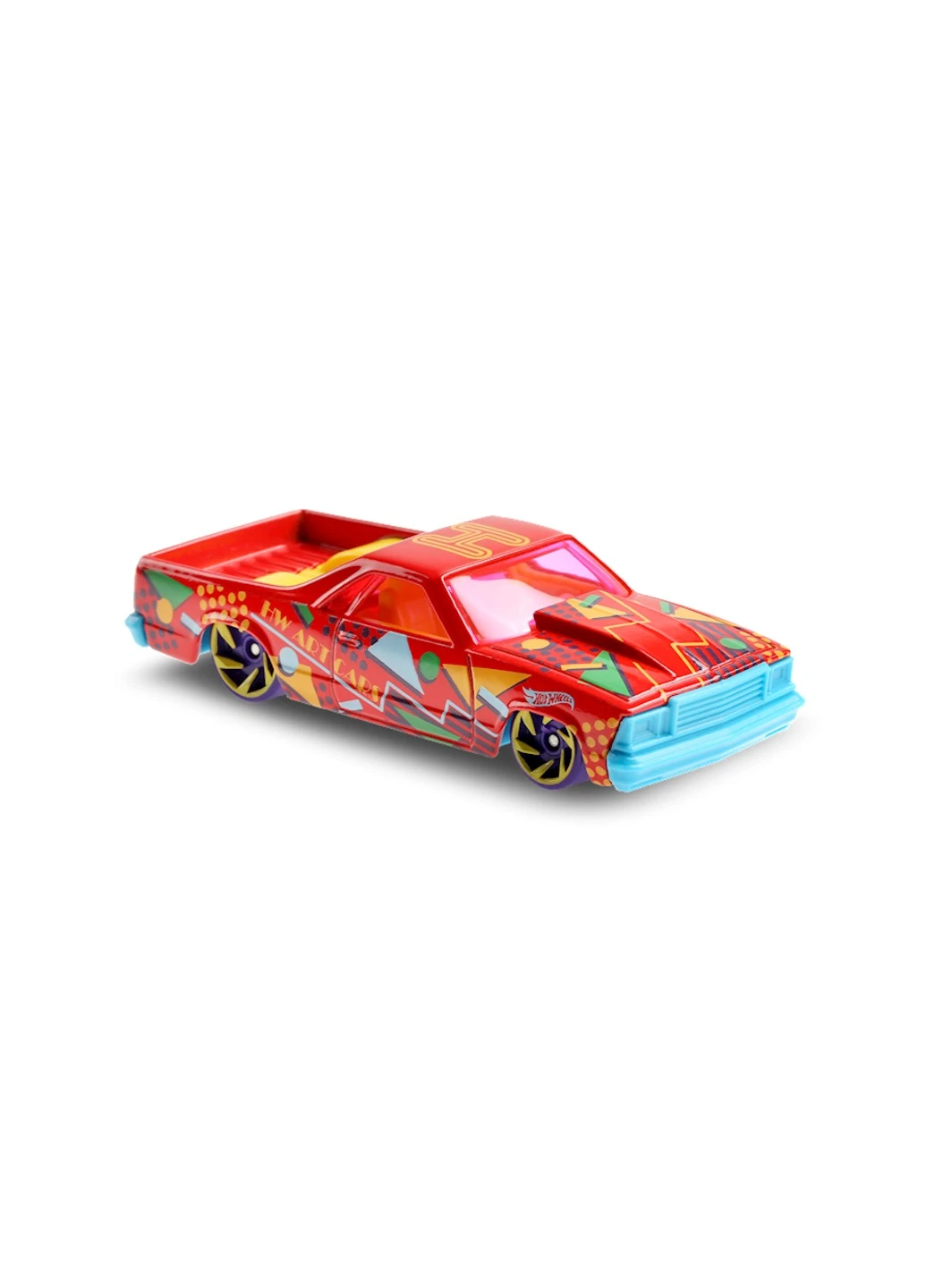 Машинка Хот Вилс Hot Wheels '80 EL CAMINO 2021 HW ART CARS GRY33-M521 Mattel (255254522)