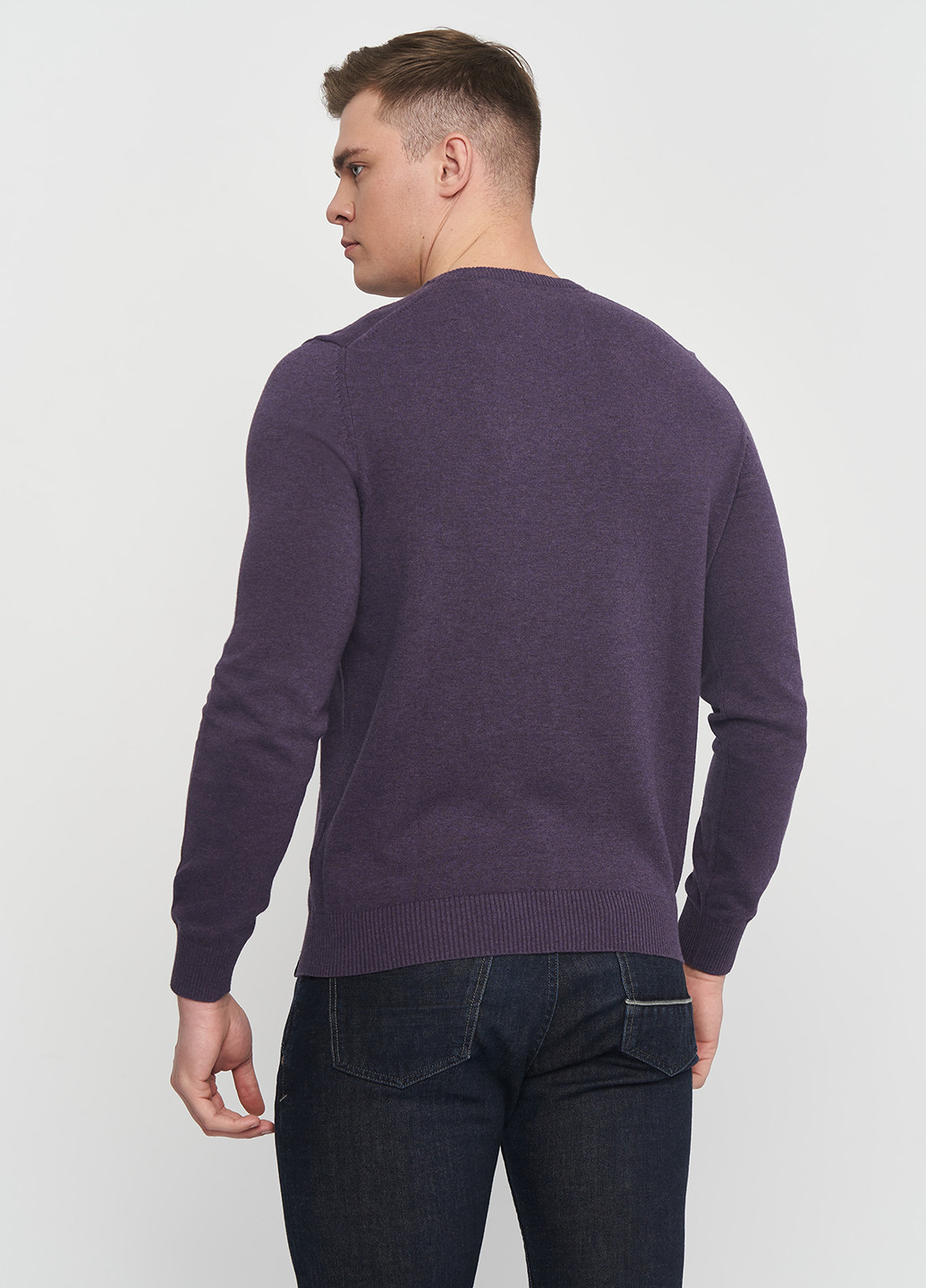 Фиолетовый демисезонный пуловер пуловер Lerros