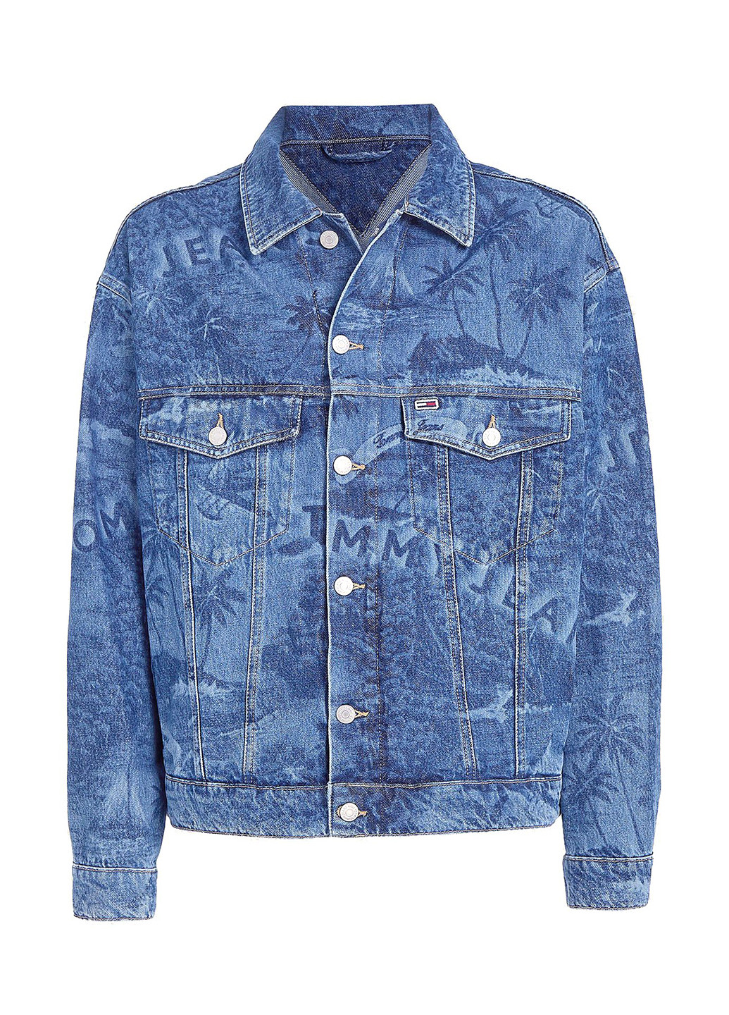 Синя демісезонна куртка Tommy Jeans