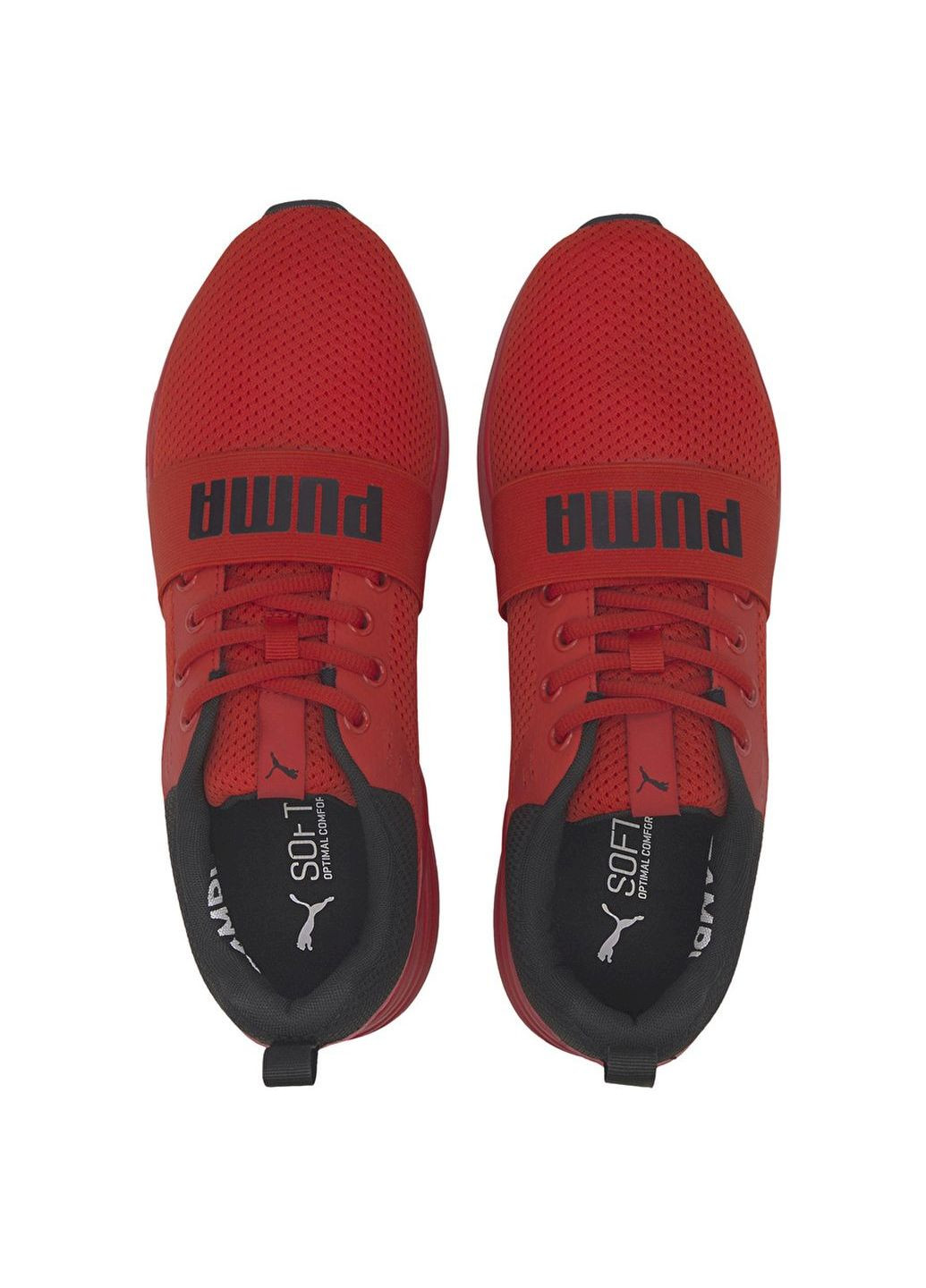 Красные всесезонные кроссовки 37301505 Puma Wired Run