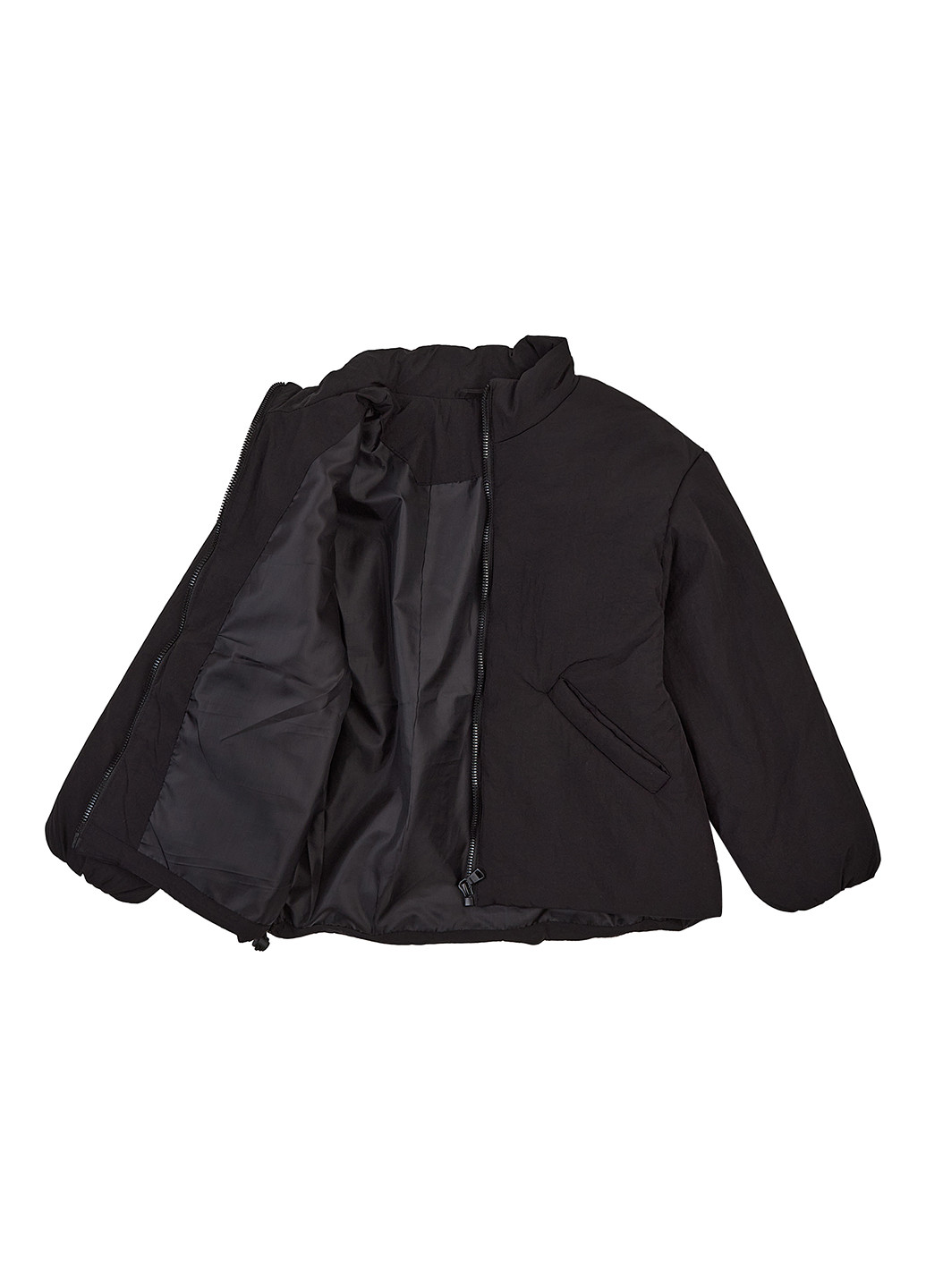 Чорна демісезонна куртка Garnamama