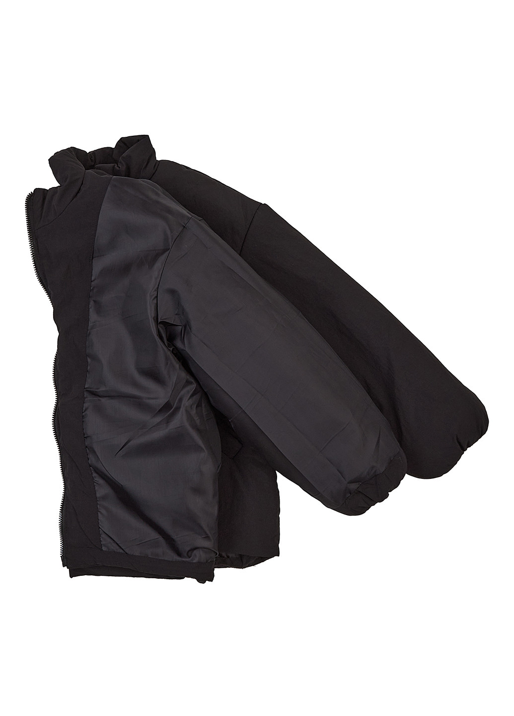 Чорна демісезонна куртка Garnamama