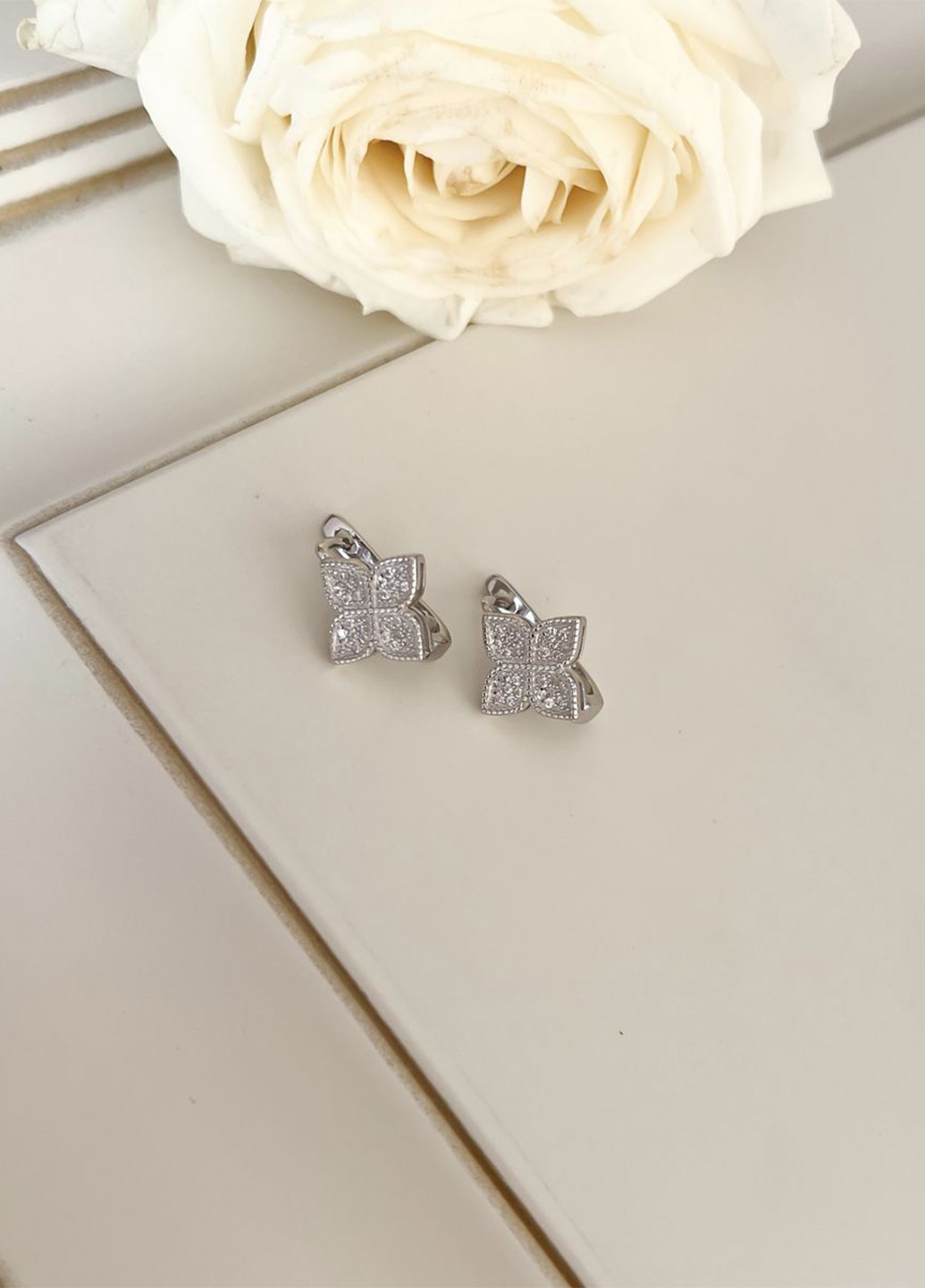 Серьги Silver Flame (259682312)