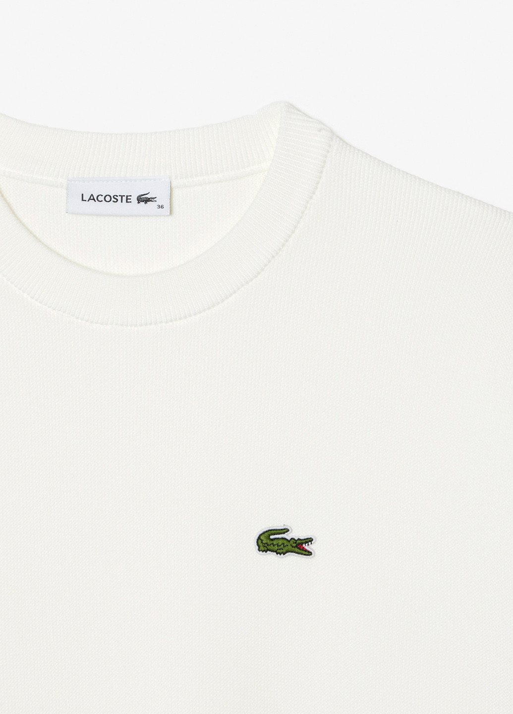 Молочний демісезонний джемпер джемпер Lacoste